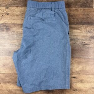 Under Armour Men's Match Play Golf Shorts Size 36 Blue 10" Inseam